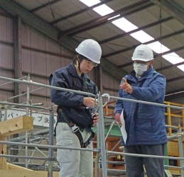 墜落制止用器具のうちフルハーネス型のものを用いて行う業務