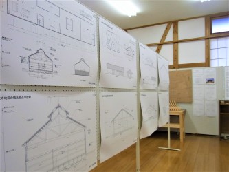令和3年度の卒業研究(木造建築設計)